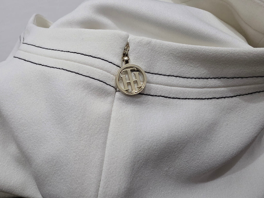 Vestido Tommy Hilfiger Talla 2 Blanco