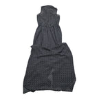 Maxi Vestido Camisero Transparente Michael Kors Xchico Xs