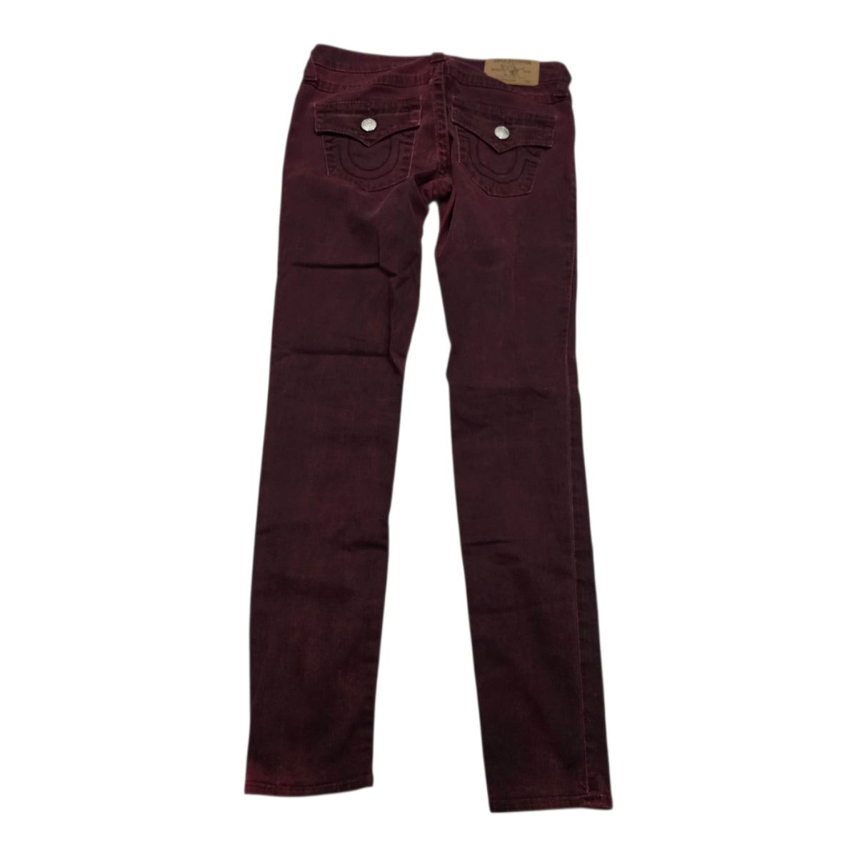 Pantalon True Religion De Mujer Talla 27 Rojo