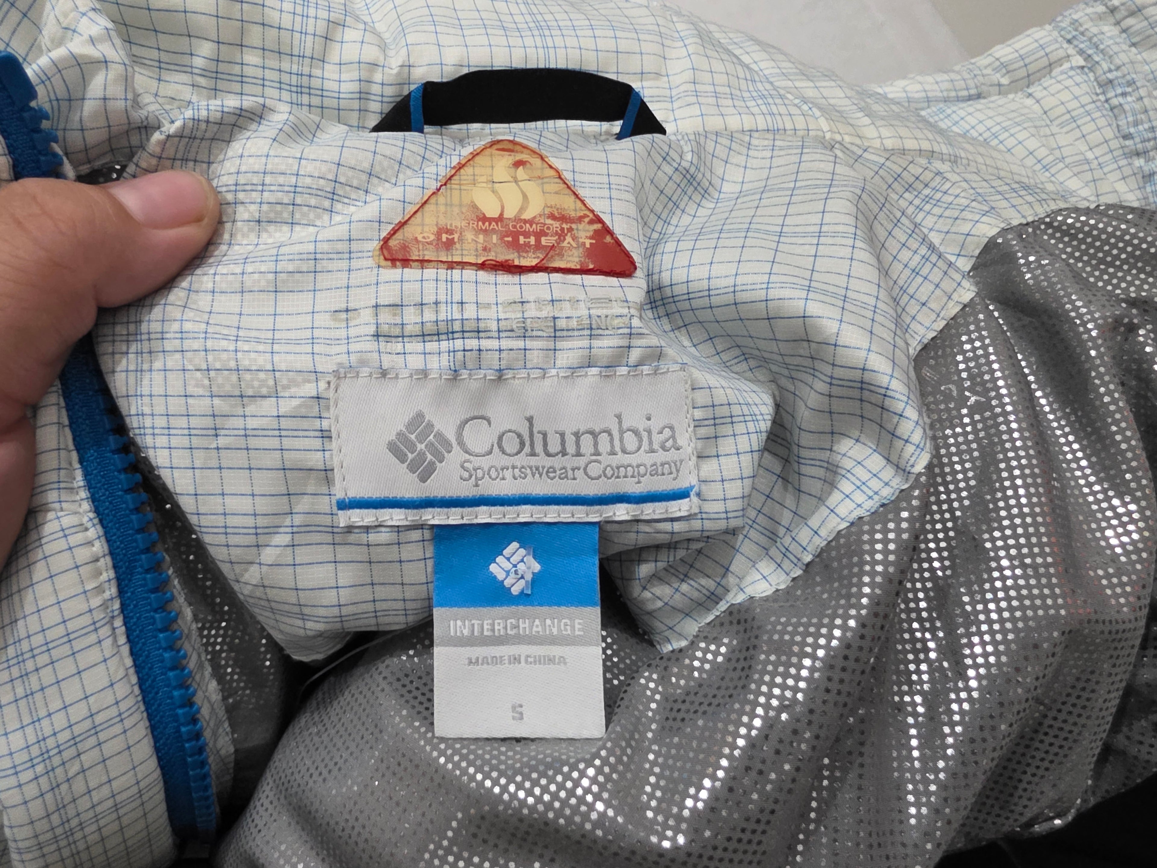 Chamarra Columbia Omniheat Chico S Azul