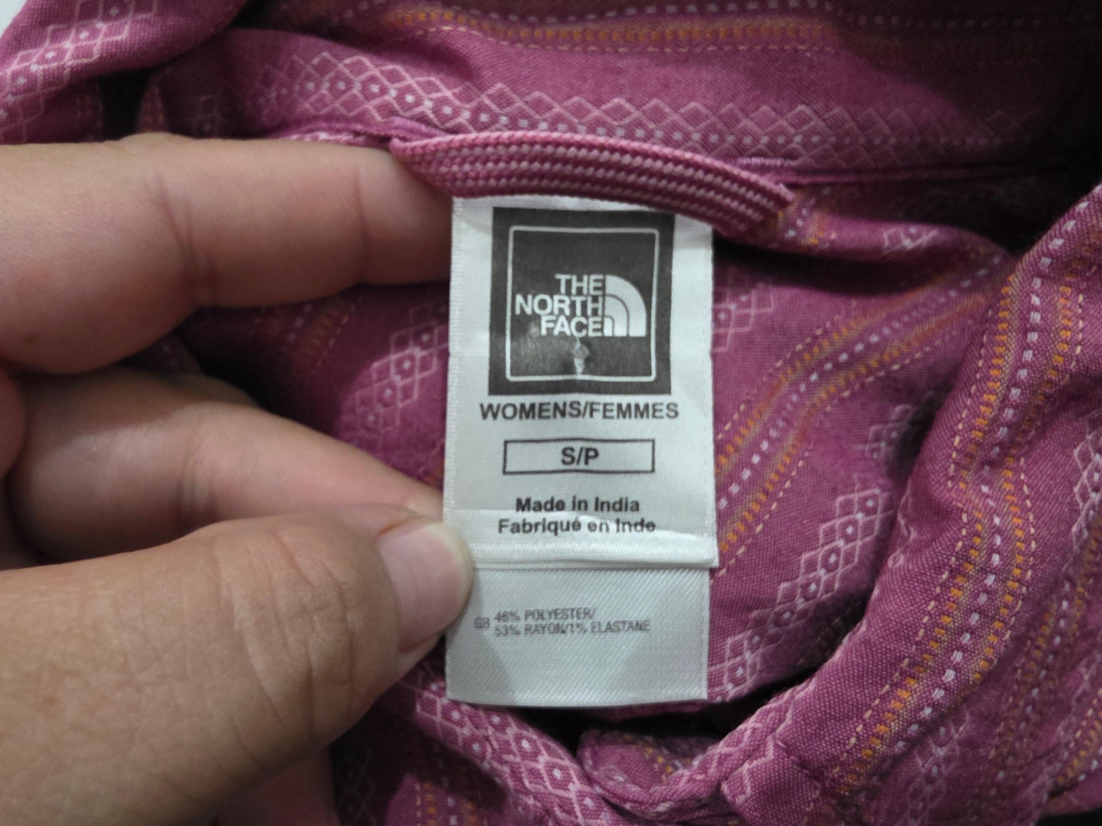 Camisa The North Face Talla 6 Rosa