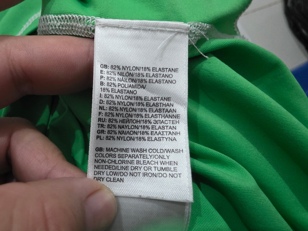 Playera The North Face Chico S Verde Medio Cierre