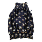 Blusa Michael Kors Talla 4 Azul