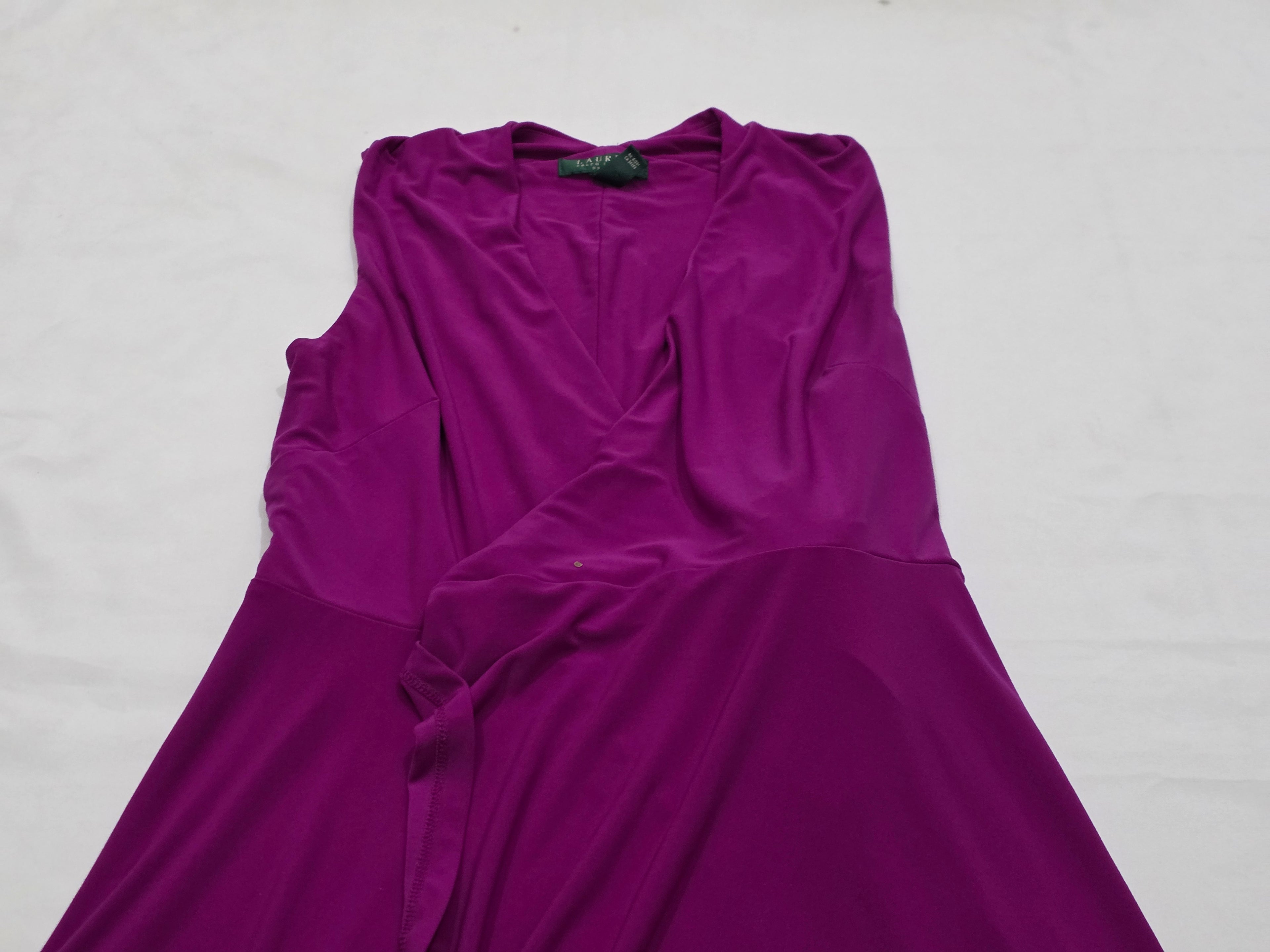 Vestido Ralph Lauren De Mujer Talla 6 Color Violeta