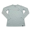 Playera Capilene Patagonia Chico S Azul Claro Manga Larga