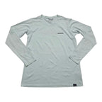 Playera Capilene Patagonia Chico S Azul Claro Manga Larga