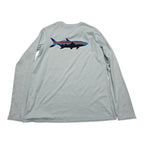 Playera Capilene Patagonia Chico S Azul Claro Manga Larga