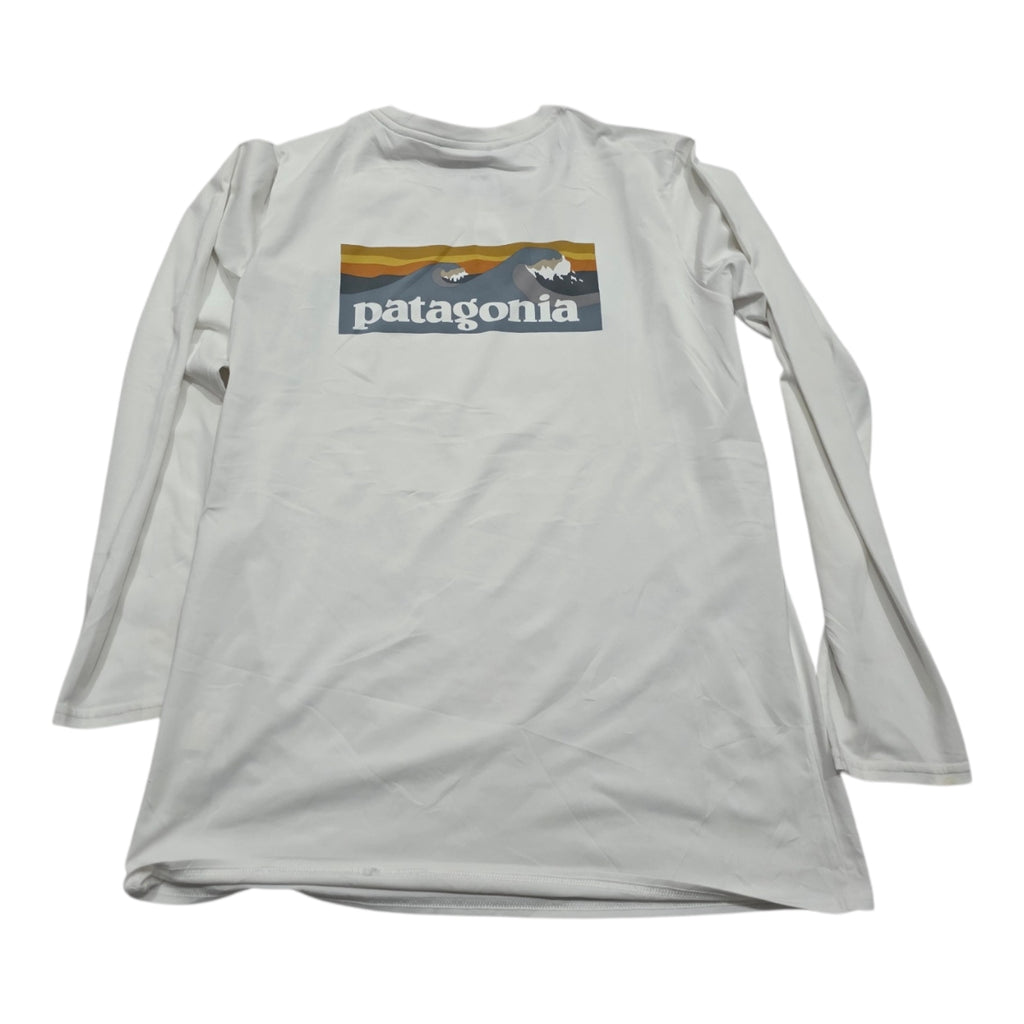 Playera Patagonia De Mujer Chico S Capilene Blanco