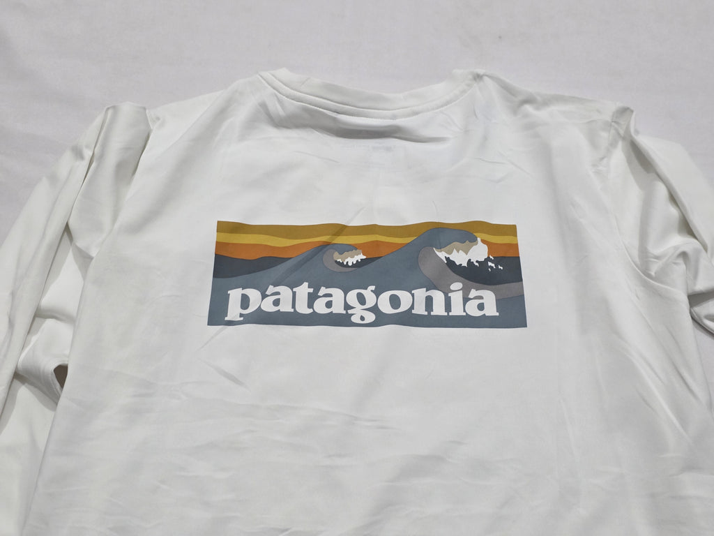 Playera Patagonia De Mujer Chico S Capilene Blanco
