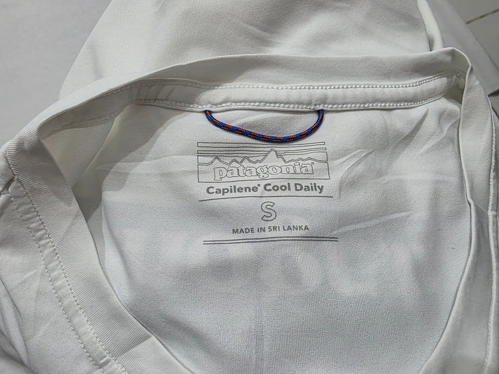 Playera Patagonia De Mujer Chico S Capilene Blanco