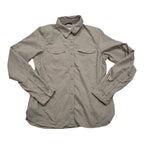 Camisa Columbia De Mujer Talla Chica Cafe