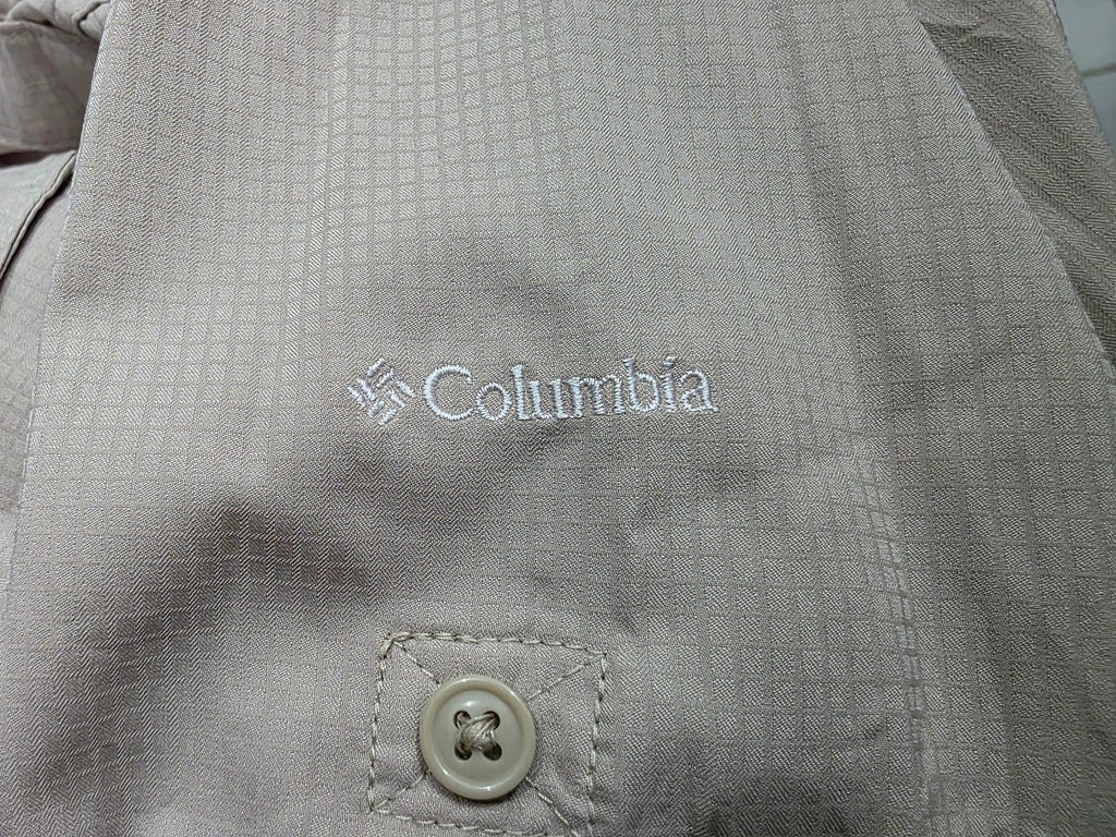 Camisa Columbia De Mujer Talla Chica Cafe