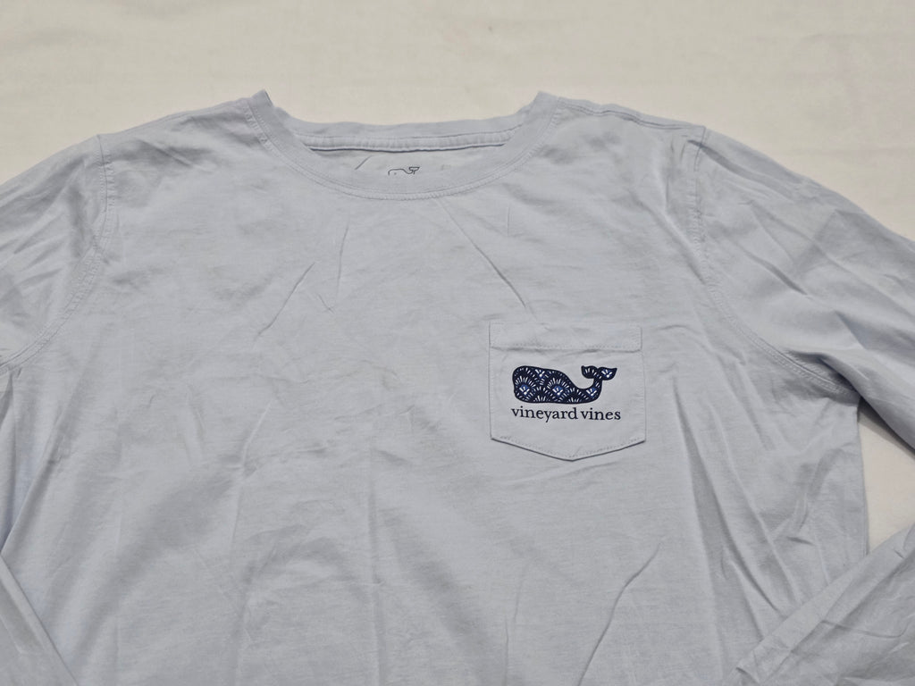 Playera Vineyard Vines De Mujer Talla Chica Azul Claro