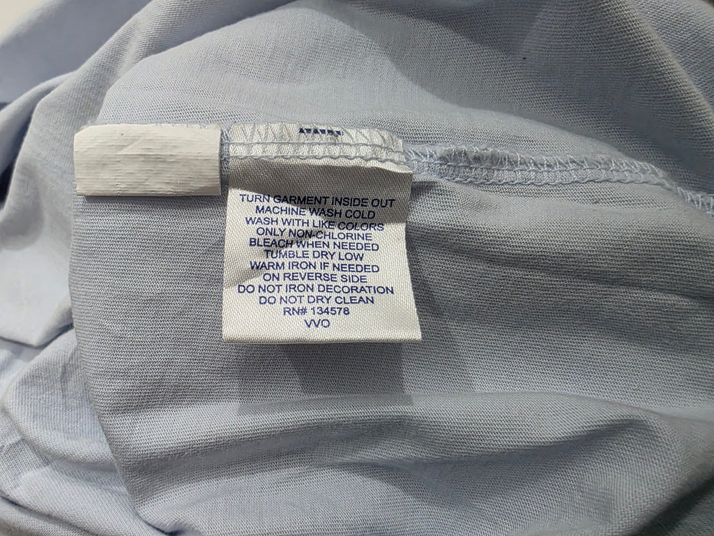 Playera Vineyard Vines De Mujer Talla Chica Azul Claro