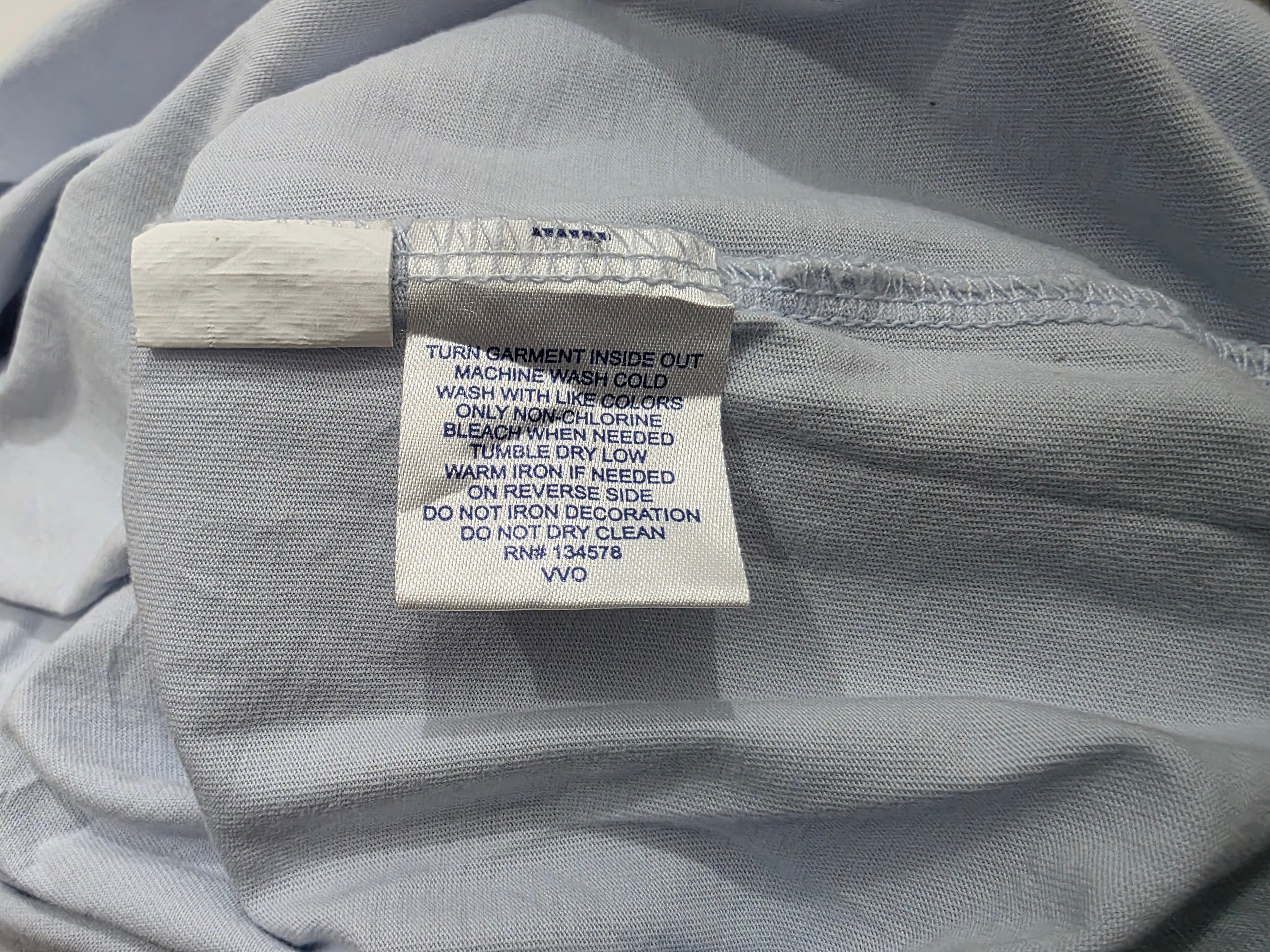 Playera Vineyard Vines De Mujer Talla Chica Azul Claro