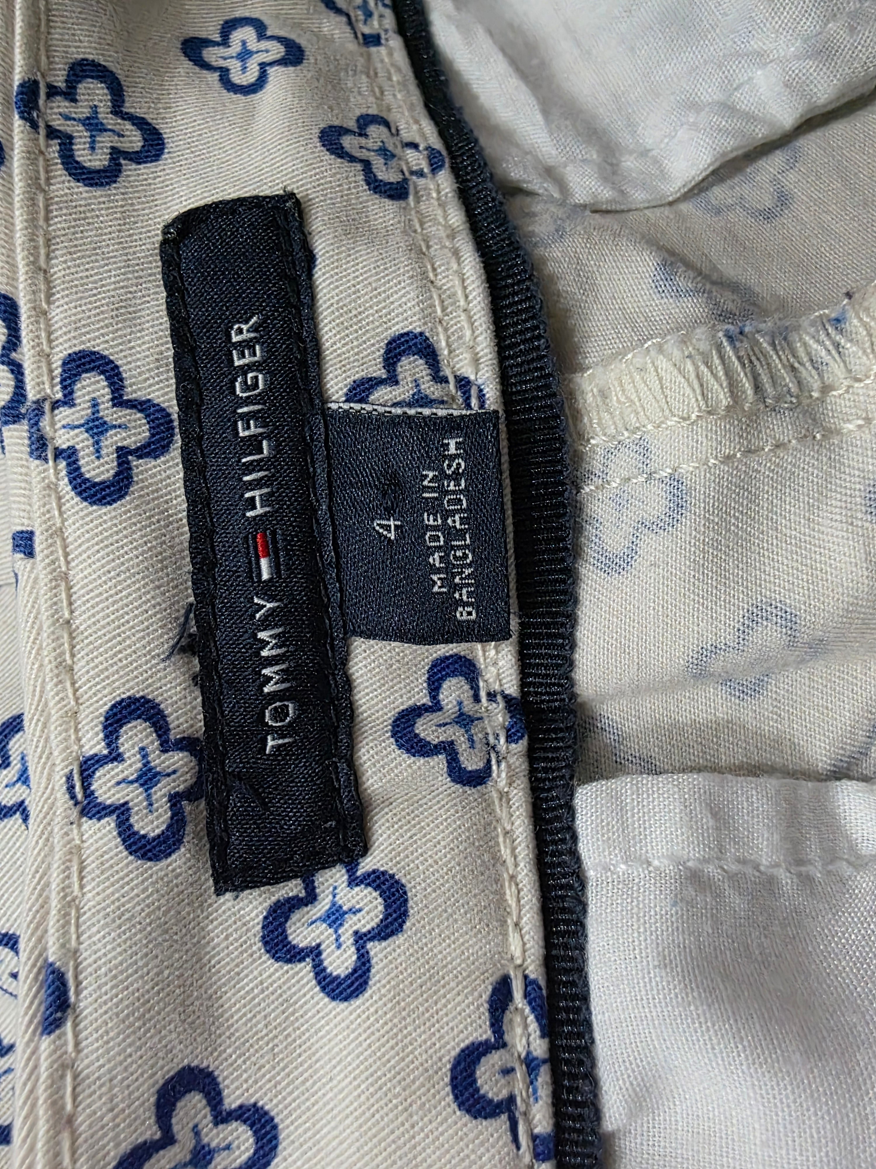 Pantalon Tommy Hilfiger Talla 4 Beige