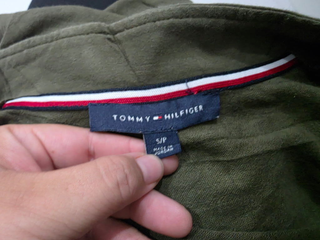 Blazer Tommy Hilfiger De Mujer Chico S Verde