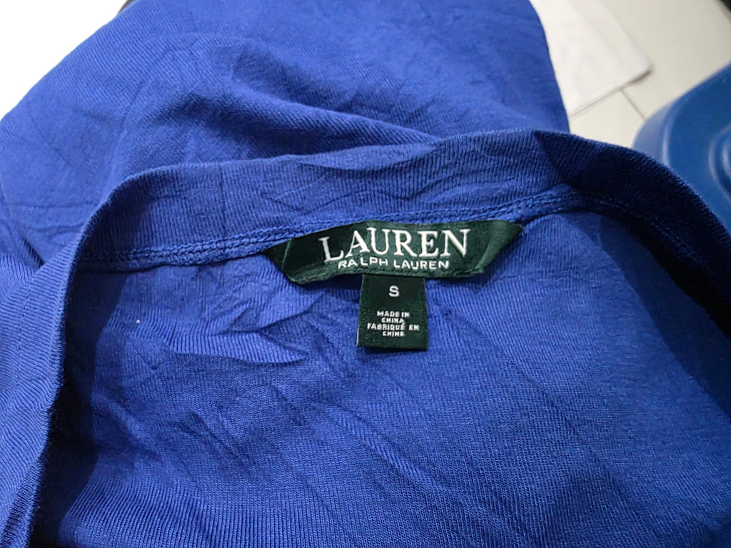 Playera Ralph Lauren Chico S Azul Marino