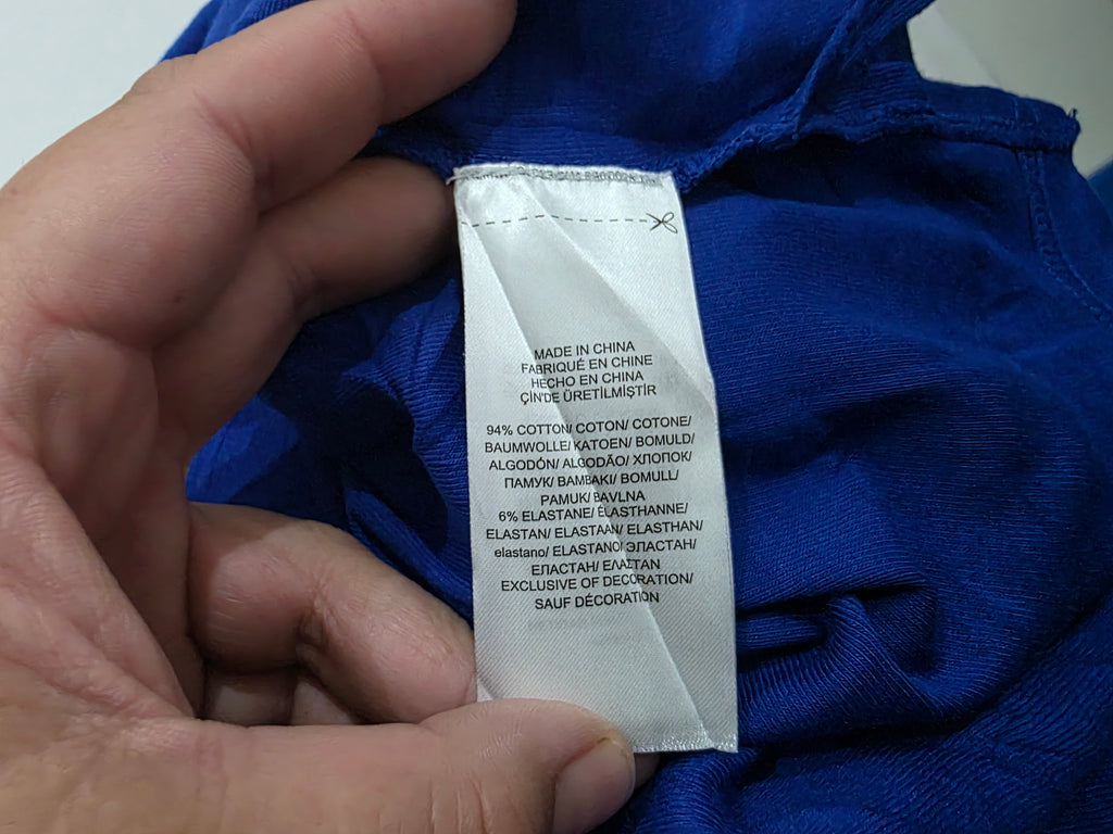 Playera Ralph Lauren Chico S Azul Marino