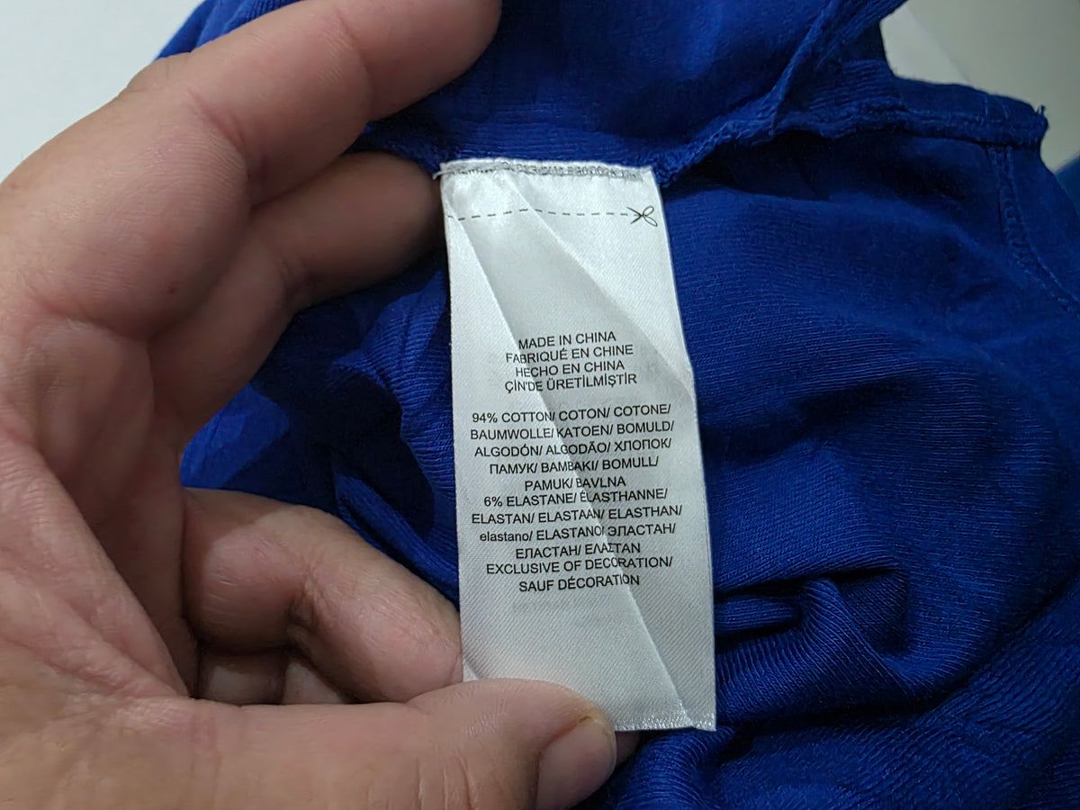 Playera Ralph Lauren Chico S Azul Marino