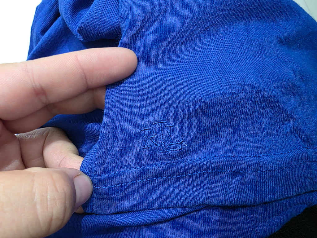 Playera Ralph Lauren Chico S Azul Marino