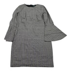 Vestido Ralph Lauren Anda Amplia Gris Talla 6