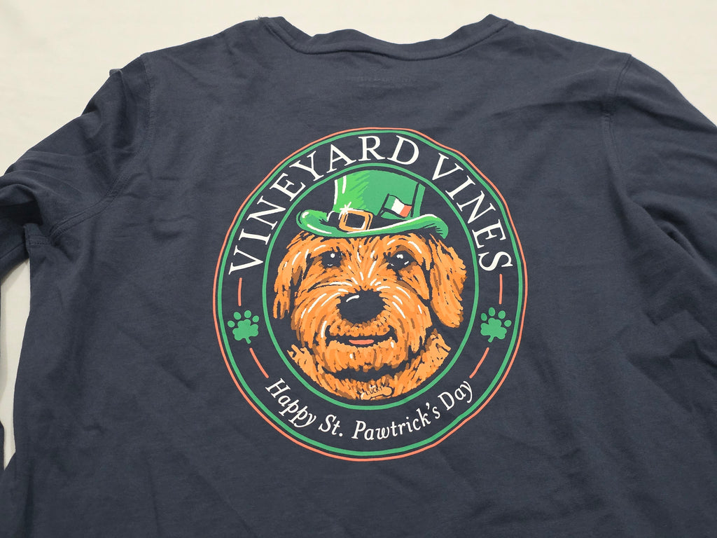 Playera Vineyard Vines Mediana M Azul St Patricks
