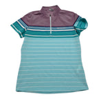 Playera Columbia Mediana M Medio Cierre Azul