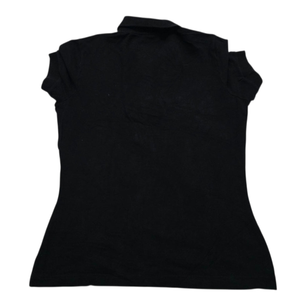 Playera Lacoste Talla 38 Negra Poli
