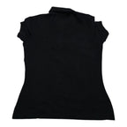 Playera Lacoste Talla 38 Negra Poli