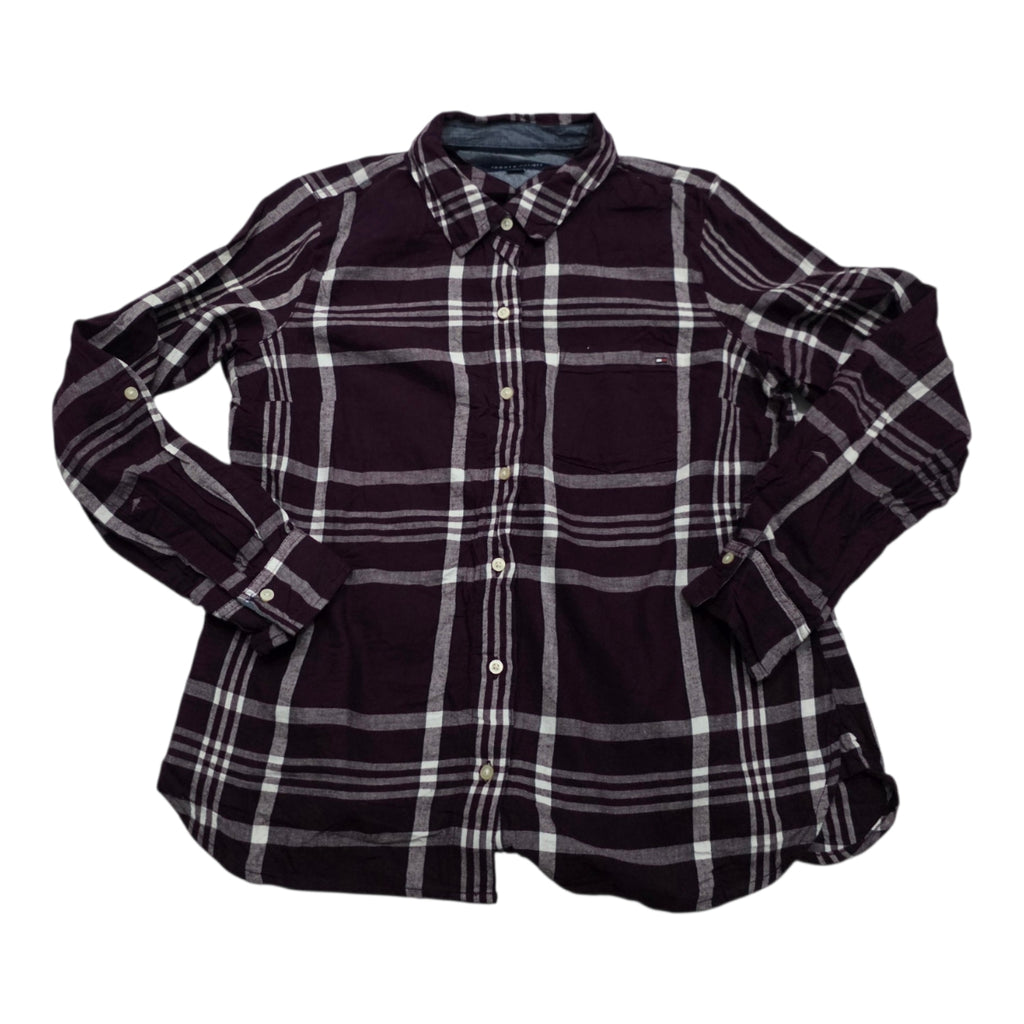 Camisa Tommy Hilfiger Mediana M Vino