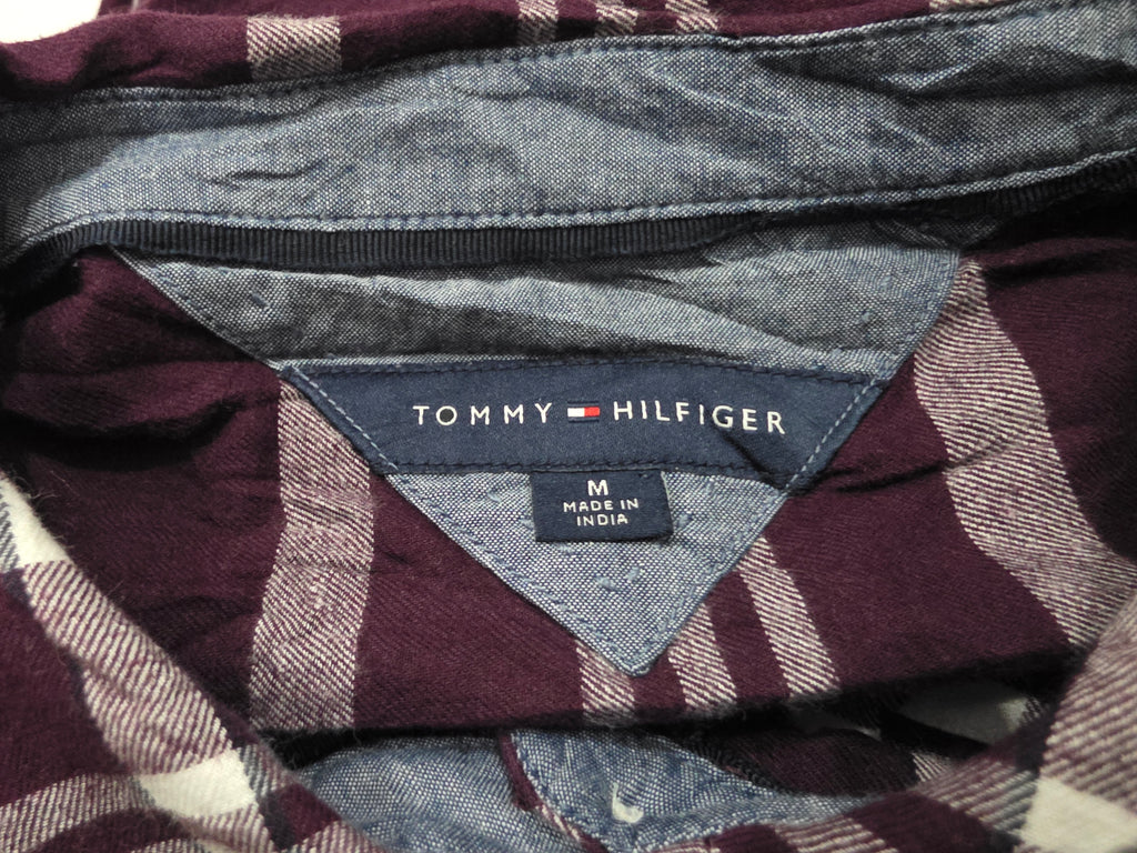 Camisa Tommy Hilfiger Mediana M Vino