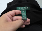 Vestido Ralph Lauren Talla 8 Negro Manga Larga