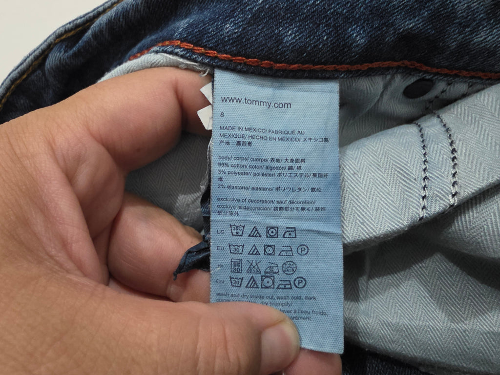 Pantalon Tommy Hilfiger Mezclilla Talla 8