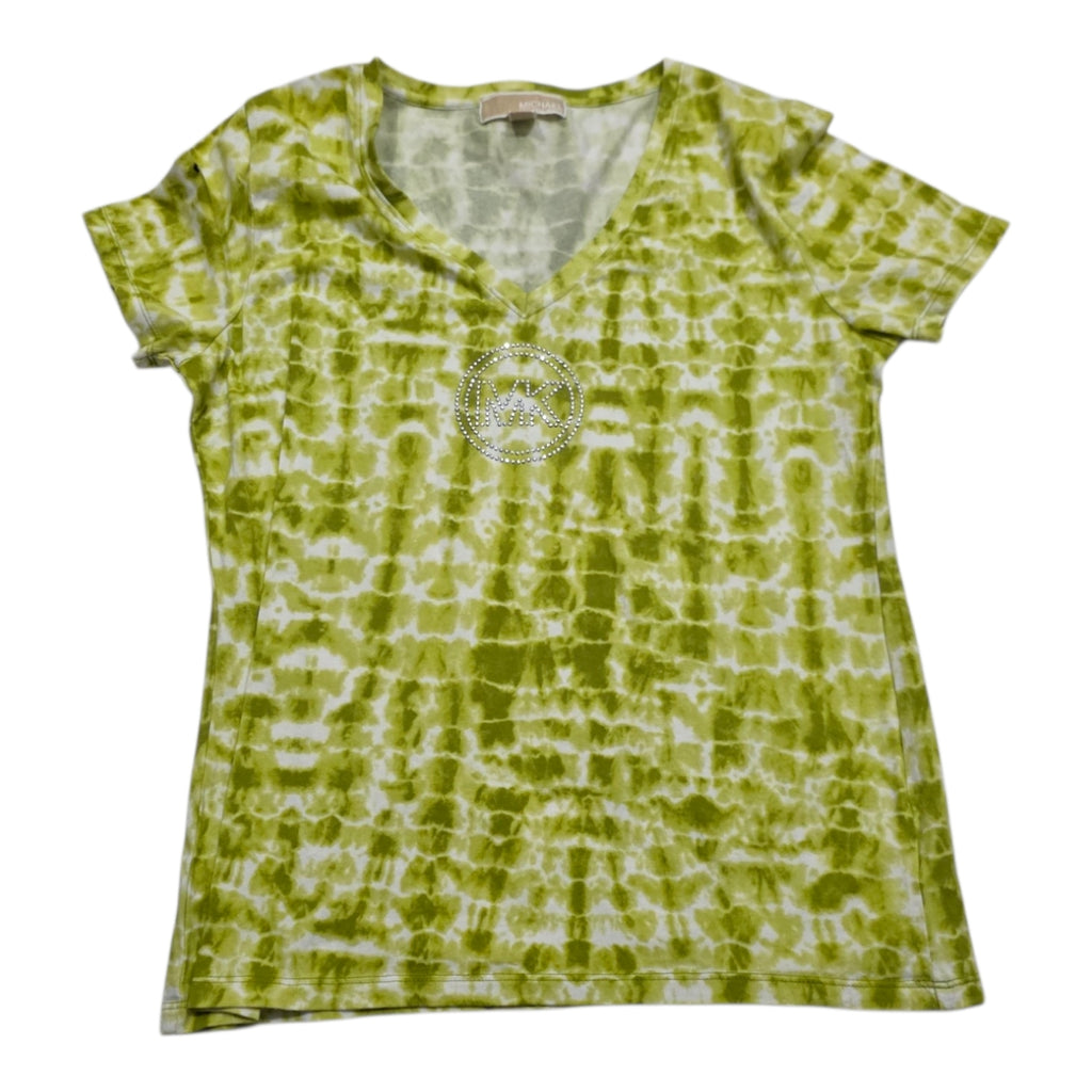 Playera Tye Die Verde Michael Kors Grande L