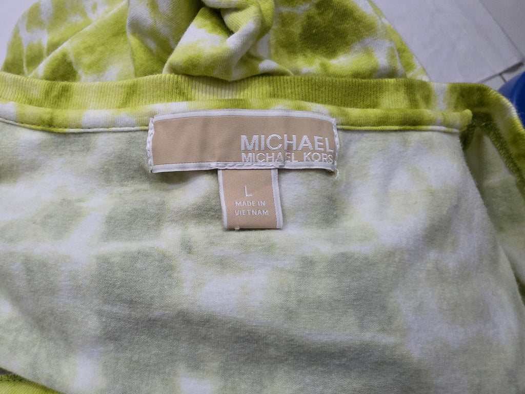 Playera Tye Die Verde Michael Kors Grande L