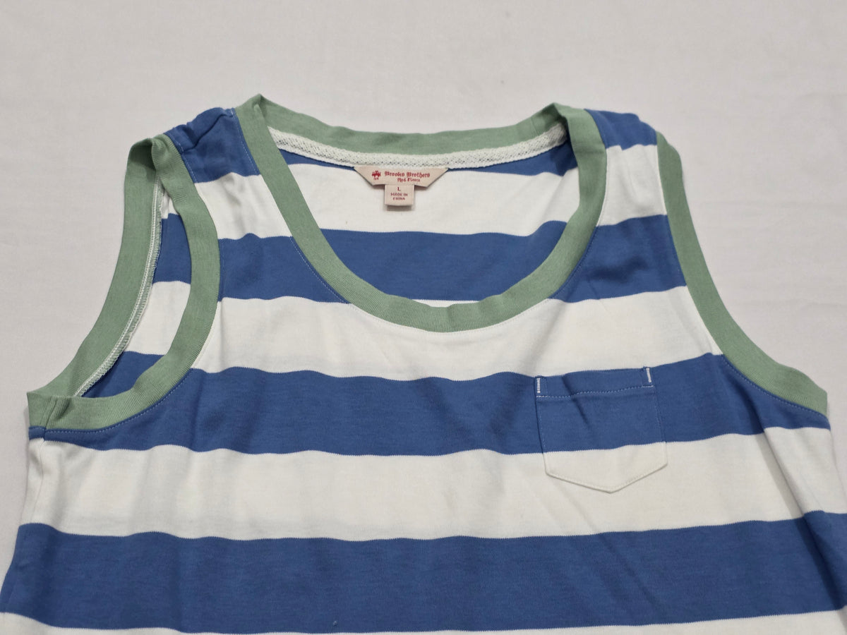 Playera Brooks Brothers Grande L Azul