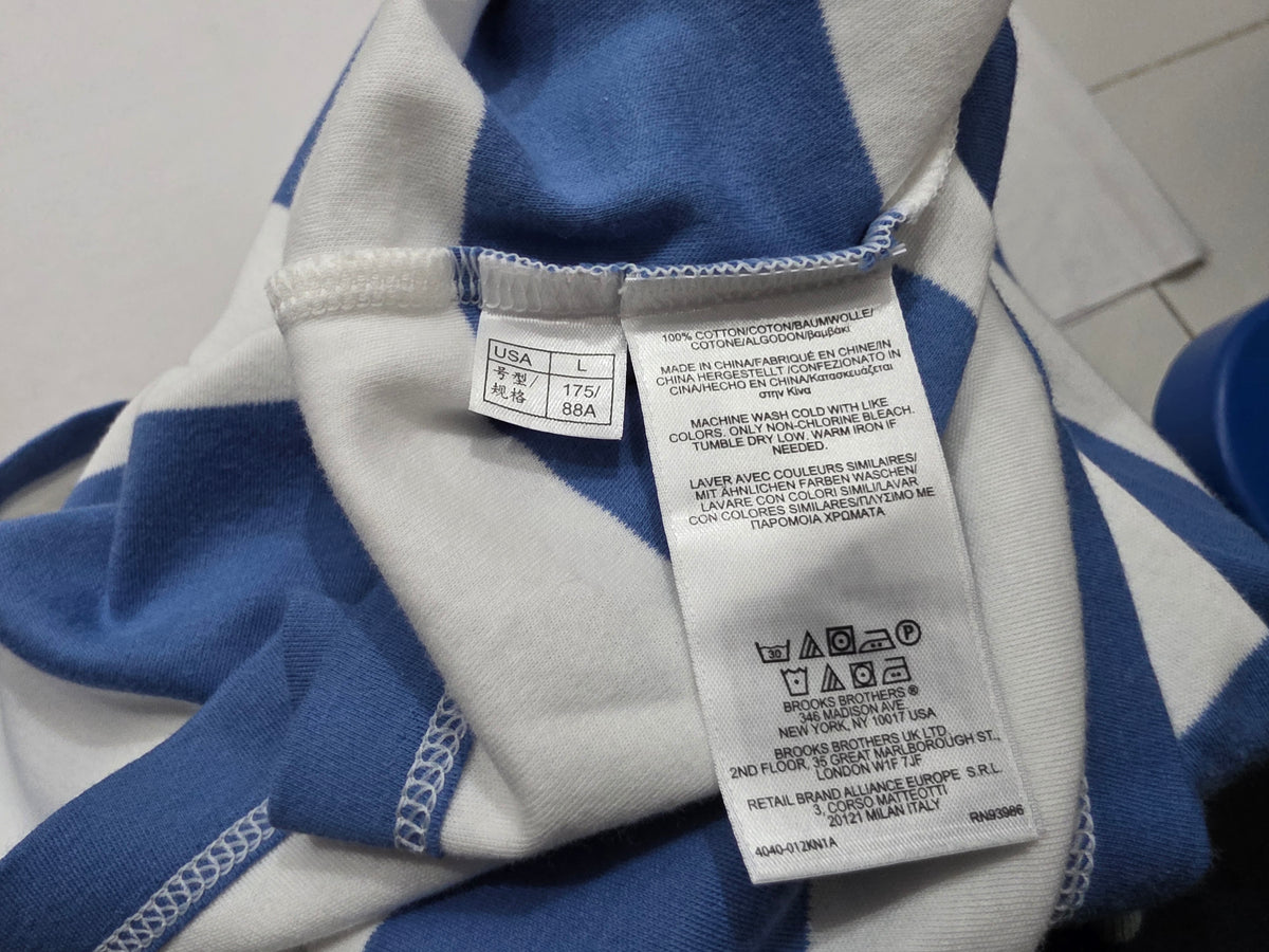 Playera Brooks Brothers Grande L Azul