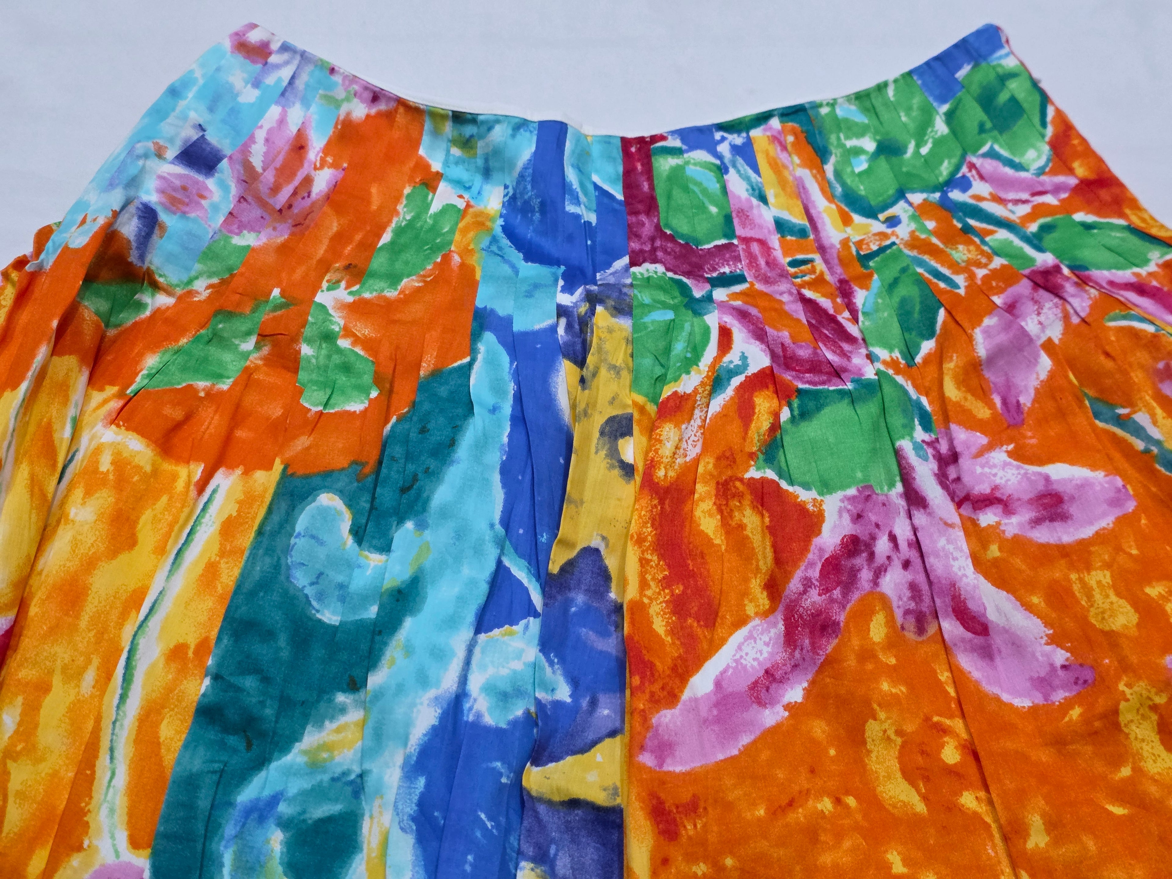 Falda Ralph Lauren Talla 12 Multicolor