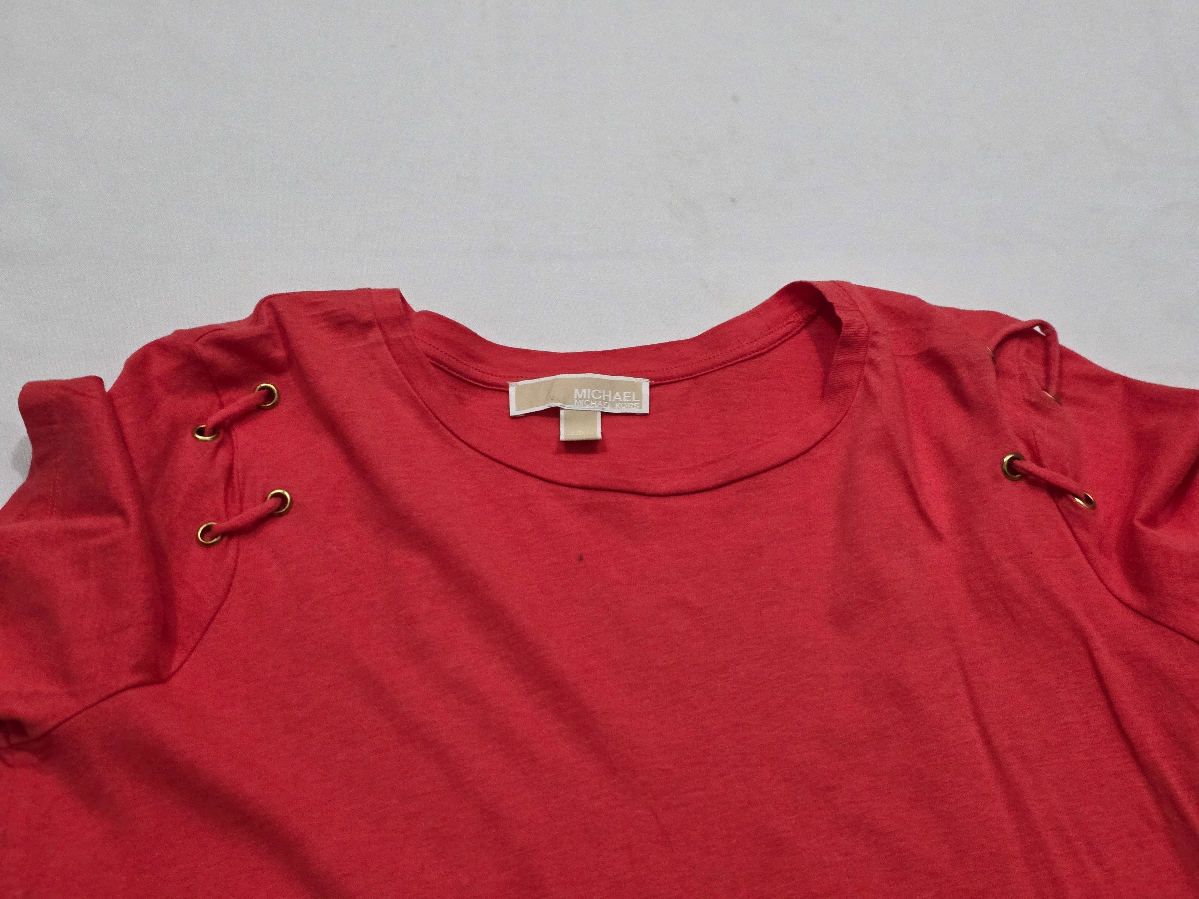 Playera Michael Kors Grande L Coral