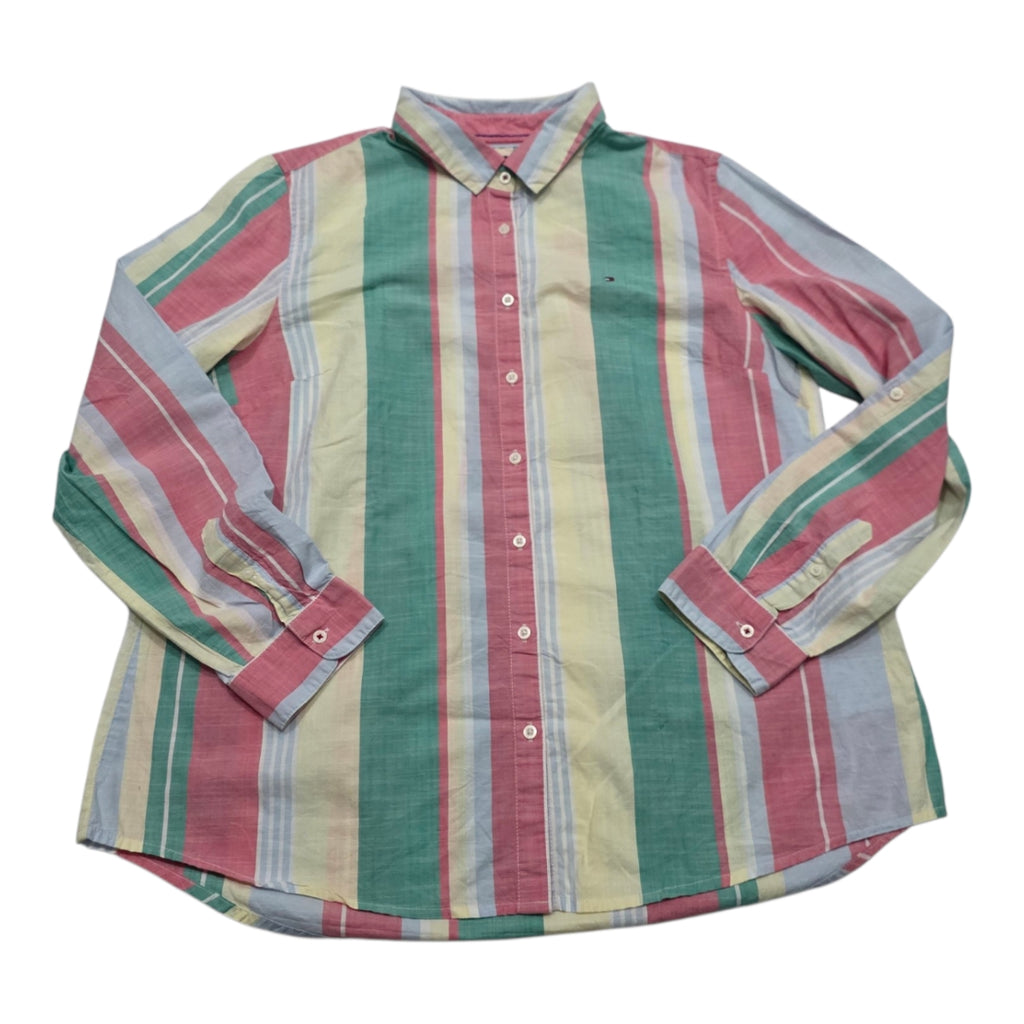 Camisa Tommy Hilfiger Grande L Tricolor