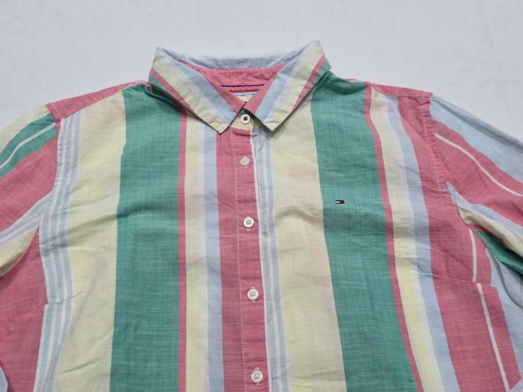 Camisa Tommy Hilfiger Grande L Tricolor