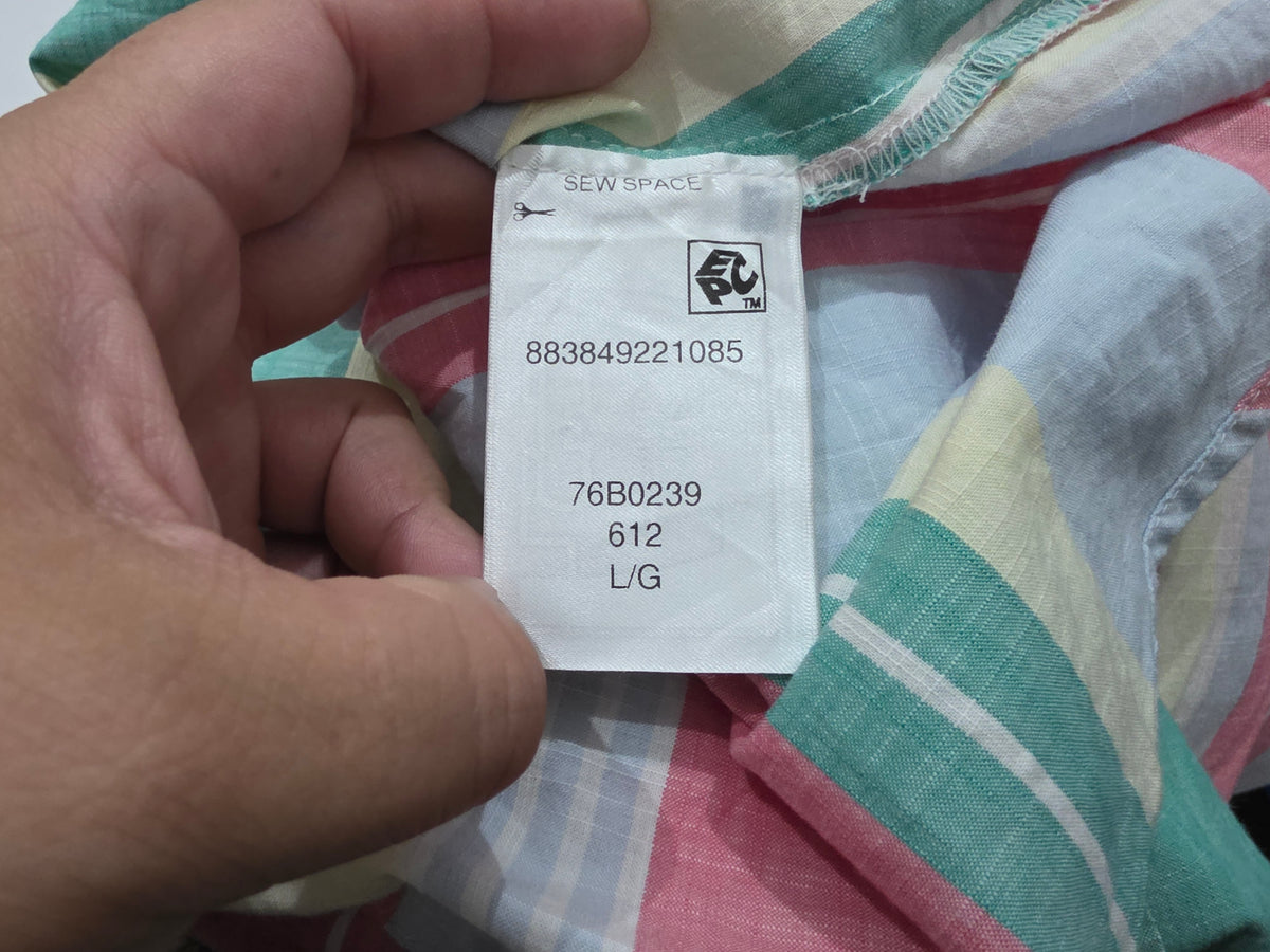 Camisa Tommy Hilfiger Grande L Tricolor