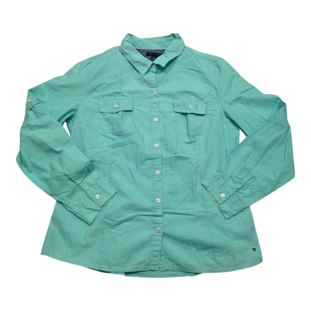 Camisa Tommy Hilfiger Grande L Color Menta