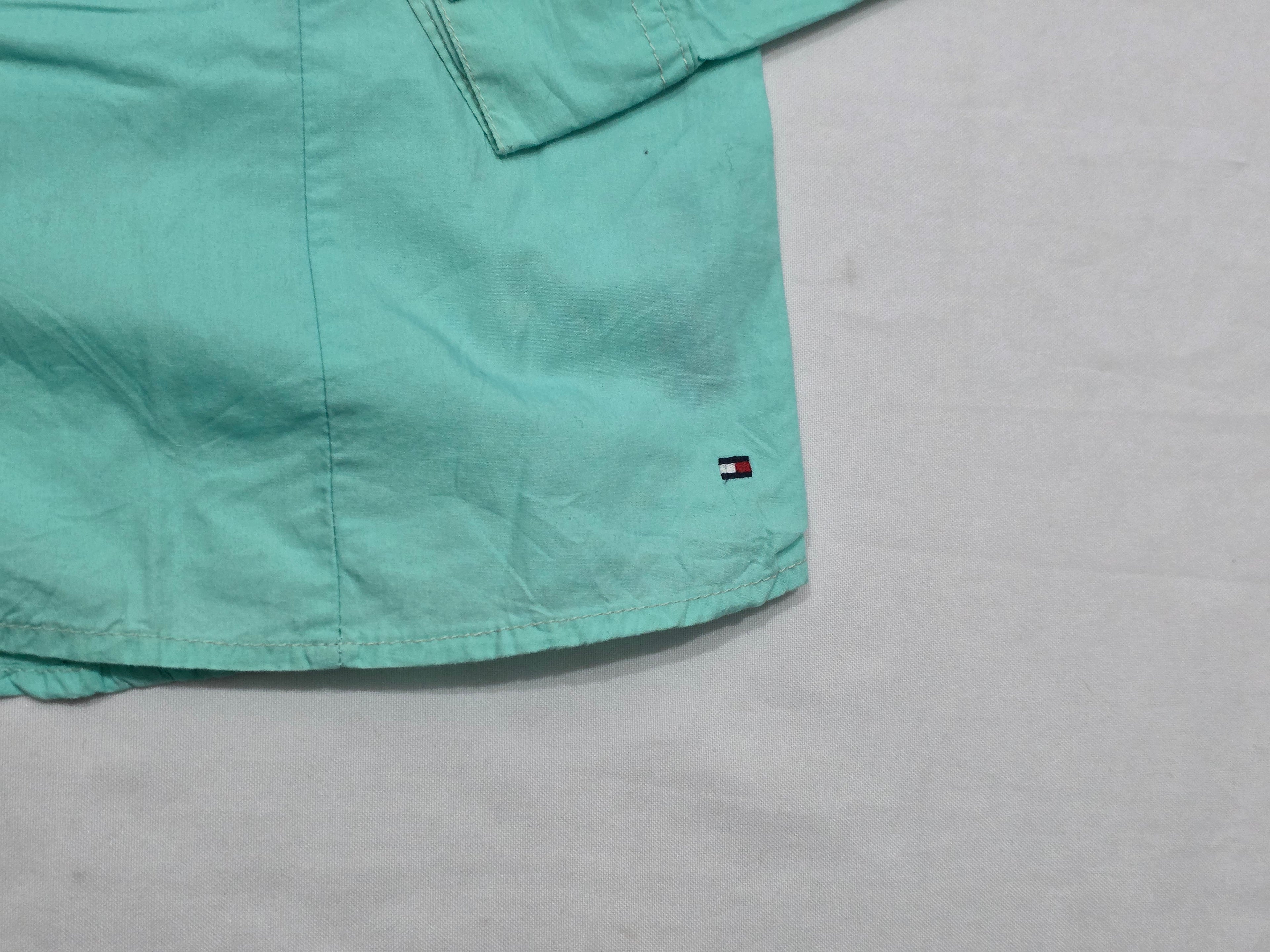 Camisa Tommy Hilfiger Grande L Color Menta