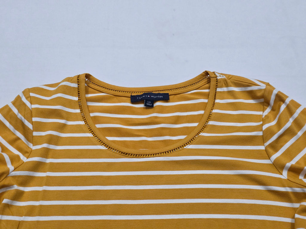 Playera Tommy Hilfiger Grande L Mostaza