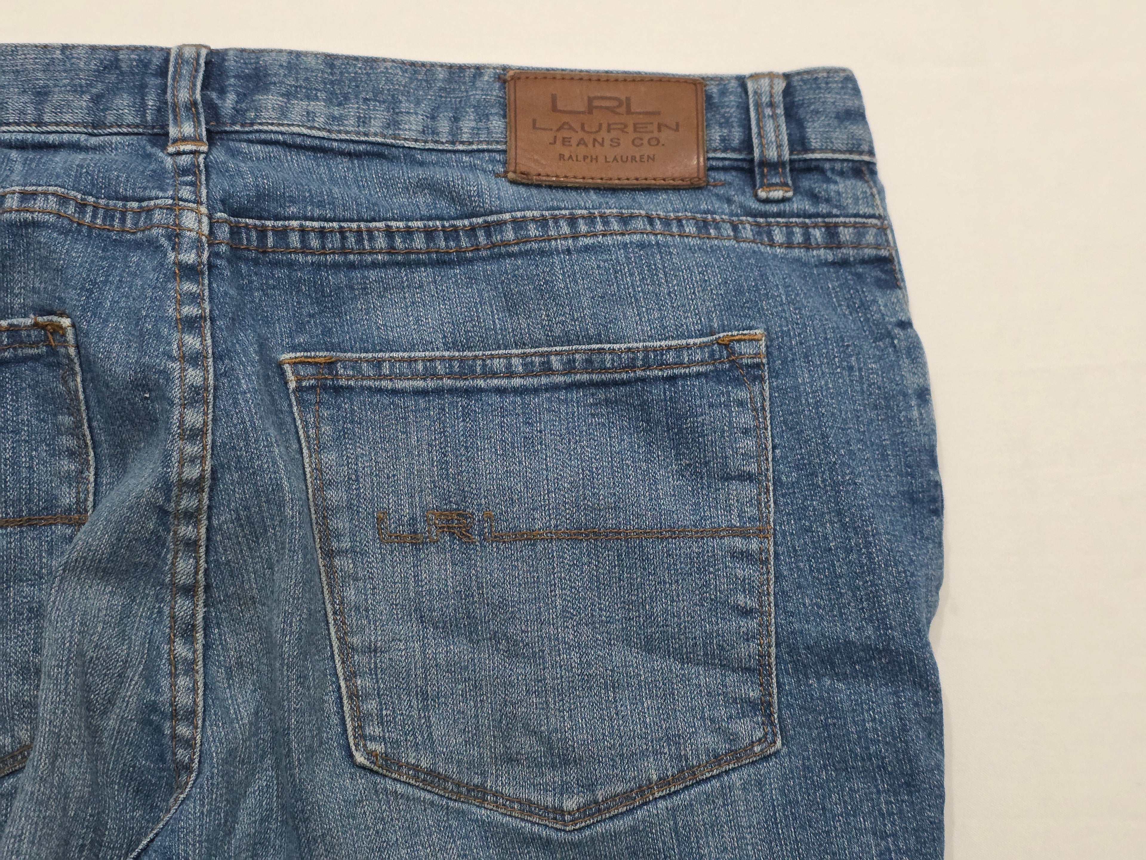 Pantalon Ralph Lauren Talla 14 Azul Mezclilla