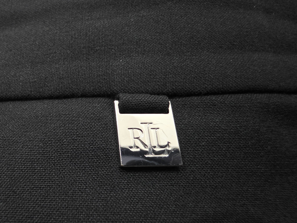 Pantalon Ralph Lauren Talla 14 De Vestir Negro