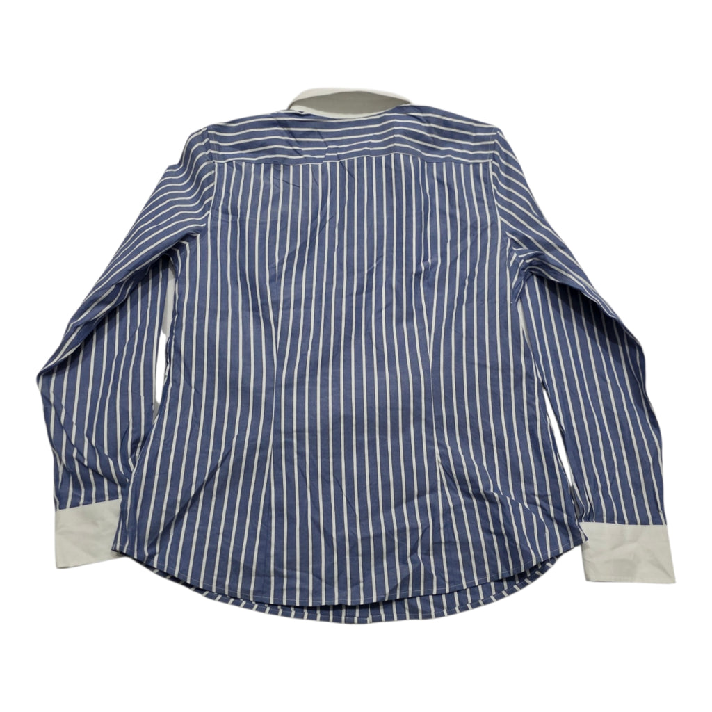Camisa Brooks Brothers Talla 12 Azul Rayada