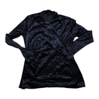 Blusa Terciopelo Tommy Hilfiger Grande L Azul